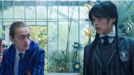 Xavier and Wednesday (Image via Netflix)